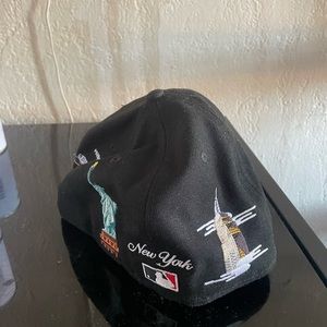 New era hat. New York Yankees with new york iconic logos